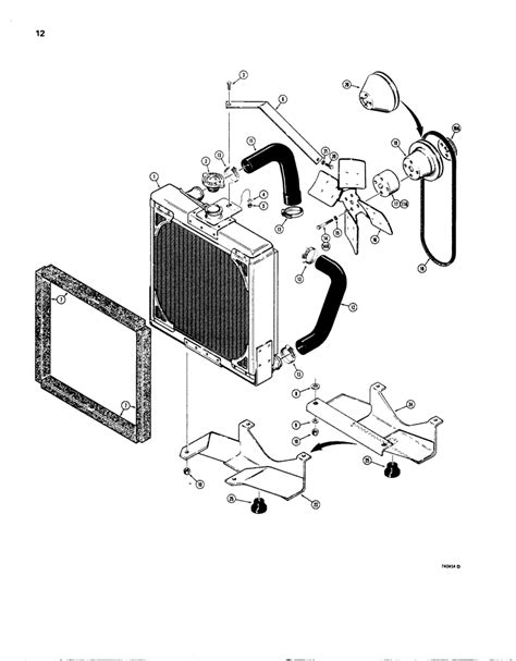 case 1830 skid steer radiator